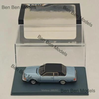 NEO SCALE MODELS 1/87 Volvo 262C Resin Car Limited Collection Blue - Image 1 of 4