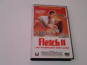 Fletch II 2 Der Troublemaker kehrt zurück 1989 VHS German PAL Video Chevy Chase - Bild 1 von 5