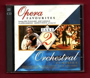 TAKE 2: OPERA FAVOURITES / ORCHESTRAL CLASSICS (1992 29 trk 2 CD Set) STRAUSS - Picture 1 of 1