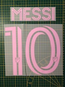 FLOCAGE MESSi #10 2023 MIAMI Away Pink