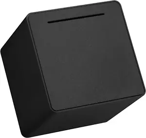 6 Piggy Bank for Adults/Kids - Must Break to Open, Black - Picture 1 of 12