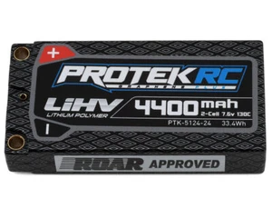 ProTek RC Graphene HV ULCG Shorty LiPo Akku 2S 7.6V 4400mAh 130C mit 5mm Stecker - Picture 1 of 3