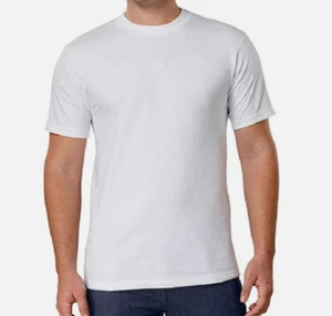 Kirkland Signature Men's Crew Neck White T-Shirts, 6-pack, Size Varies - Picture 1 of 3