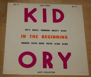 KID ORY ~ BLUES 7" EP UK JAZZ COLLECTOR SERIES  JEL 17 - Picture 1 of 7