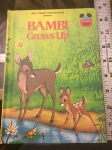Vintage Bambi Grows Up Disney’s Wonderful World Of Reading - Picture 1 of 4