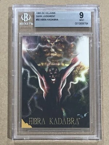 1995 Skybox DC Comics Villains Dark Judgment #50 Abra Kadabra BGS 9 Mint - Picture 1 of 2