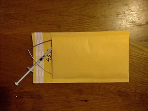 Solder 45% Silver brazing wire 16" in 2 pieces w/ 1/2 ml of Stay-Silv Flux NO Cd - Picture 1 of 1