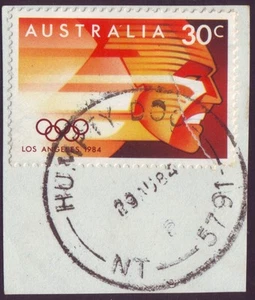 NORTHERN TERRITORY POSTMARK "HUMPTY DOO" POSTMARK DATED 1984 (A4983) - Imagen 1 de 1