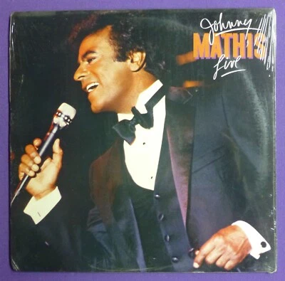 JOHNNY MATHIS - LIVE - FACTORY SEALED - VINYL RECORD LP - Image 1 of 3