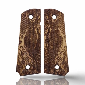 Walnut Grips for Colt Kimber Taurus Springfield Ruger Girsan Browning 1911 - Imagen 1 de 7