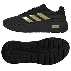 Adidas Schnürschuh Cloudfoam Comfy Schwarz Textil Sportschuh Sneaker Halbschuh - Bild 1 von 7