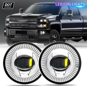 Luces antiniebla LED luces de conducción para Chevy Avalanche Suburban Tahoe GMC 07-13 PAR - Imagen 1 de 11