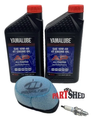 Kit de cambio de aceite Yamaha TTR125 LE E L 2000-2024 con filtro de aire y bujía NGK Foto 1 de 4