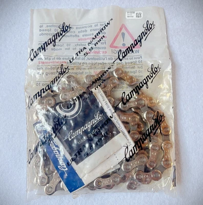 Chaîne Campagnolo 10 Speed - Chaîne Record 10 Vitesse '10 Speed C10 Ultra Narrow - Photo 1/4