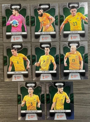2018 Panini Prizm World Cup Soccer Australia 🇦🇺 Team Set (8) Cards - Image 1 of 2