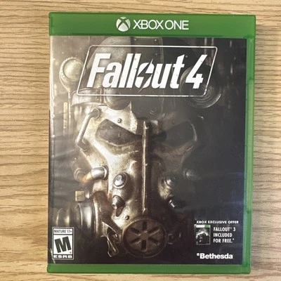 Fallout 4 Microsoft Xbox One Game Rated Mature Bethesda - Image 1 of 3