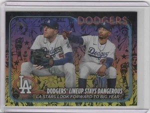 2024 Topps Holiday Freiheitsstatue #401 Freddie Freeman / Mookie Betts - Bild 1 von 2