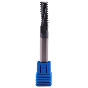 3/8-16 UNC Solid Carbide Thread Mill - TiAlN Coated - Full Teeth - Picture 1 of 4