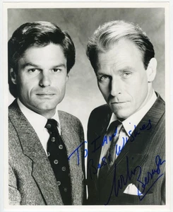 CORBIN BERNSEN Signed 10x8 B&W Photo (Signed in 1994) ORIGINAL - Picture 1 of 1