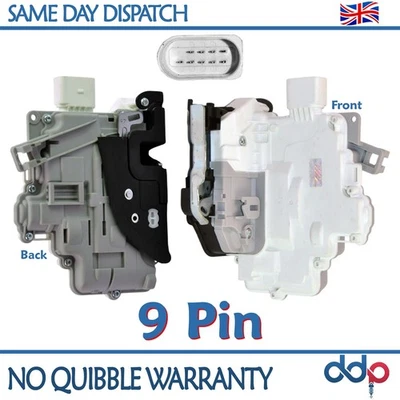 Pour Audi A3, Q3, Q7 VW Touareg Arrière Gauche Passager Serrure Centre 4G0839015 - Photo 1/4