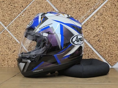 Arai RX-7V EVO Maverick Vinales Star Replica Helmet - Large - With Options  - Image 1 of 4