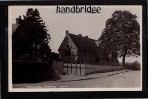 Eccleshall, Schools - north west of Stafford - real photographic postcard - Imagen 1 de 2