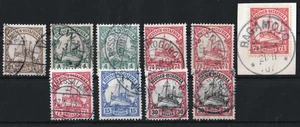Dt.Kolonien DEUTSCH-OSTAFRIKA - Lot ex 30/35, 10 Werte, gestempelt - Imagen 1 de 1