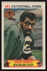 1980 Stop 'N' Go #43 Chuck Muncie New Orleans Saints SET BREAK! - Picture 1 of 2