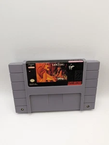 The Lion King Super Nintendo SNES Authentic Cartridge Tested - Picture 1 of 4