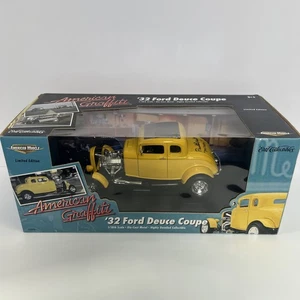 AMERICAN GRAFFITI 1932 FORD COUPE 1/18 AUTOGRAPHED BY PAUL LE MAT Milner Ertl - Picture 1 of 13