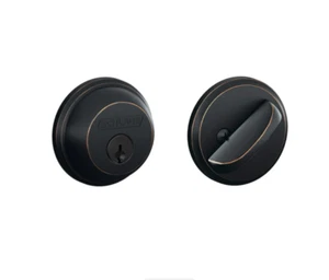 Schlage B60716 Single Cylinder Keyed Entry Grade 1 Deadbolt from the B-Series - - Picture 1 of 1