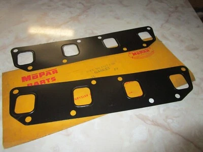 NOS Exhaust Manifold gaskets 1955-1956 Plymouth Dodge 1957 DeSoto 1958 Coronet - Image 1 of 4