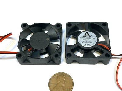 ENDLESSPARTS 2 Pieces Gdstime 35mm 35x10mm 3510 DC 12V 2Pin mini Ventilation Cooling Fan A16