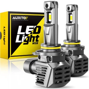 AUXITO 9005 HB3 LED Headlight High Beam Bulb 24000LM Bright 6000K Xenon White - Picture 1 of 11
