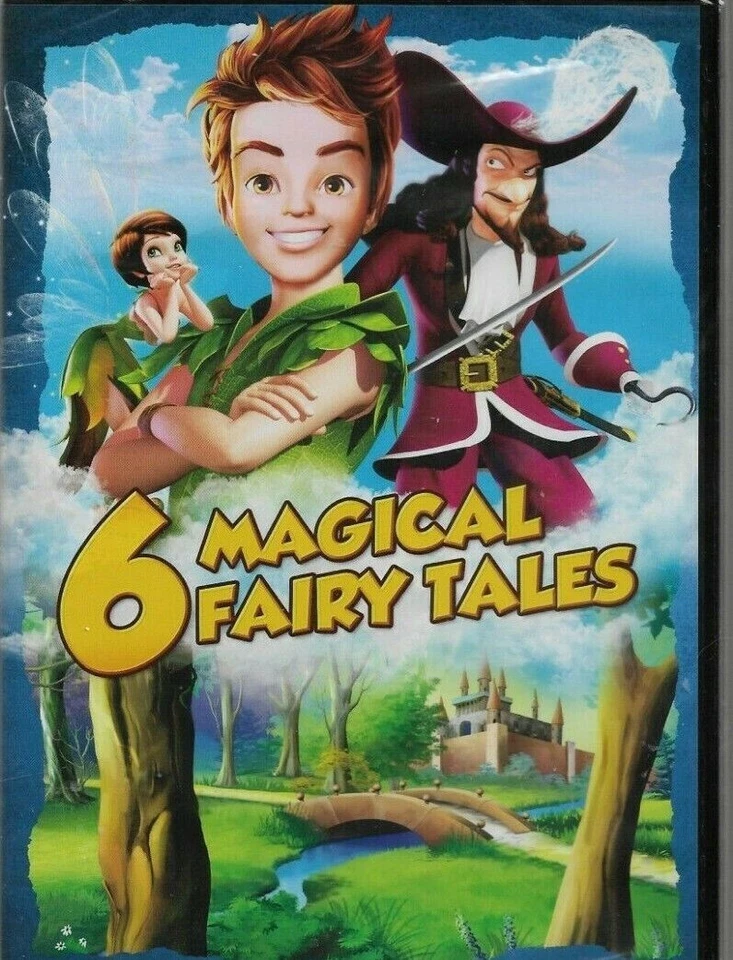 6 Magical Fairy Tales 2017 Momentum Pictures DVD Peter Pan, Robin Hood, Jungle - Image 1 of 1
