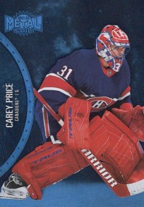 2021-22 nhl metal universe sky box carey price blue #145