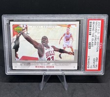 2007-08 Upper Deck Michael Jordan Behind The Glass 1st Edition #BG-MJ PSA 10
