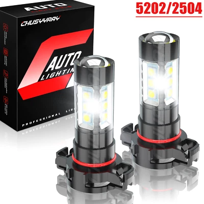 Bombilla antiniebla LED 5202/H16 2 piezas blanca para Chevrolet Silverado 2500 HD 2007-2019 Foto 1 de 4