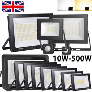 LED Floodlight Spot Security Flood Lights Light Outdoor Garden Lamp 10W-500W UK - Picture 1 of 24