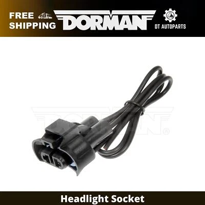 For 2007-2014 Chevrolet Silverado 3500 HD Dorman Headlight Socket Low Beam 2008 - Image 1 of 4