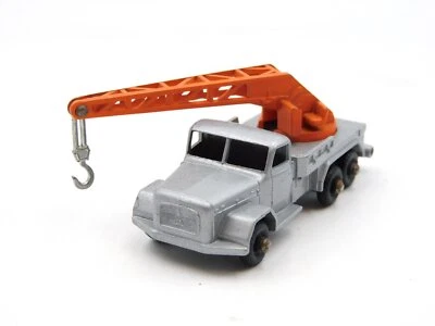 Lesney Matchbox 30 Magirus Deutz Crane Truck Black Plastic Wheels - Image 1 of 4