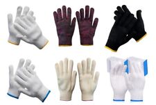 Durable String Knit Gloves General Purpose Thick Cotton & Nylon Work Gloves