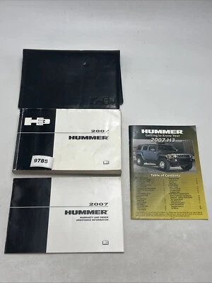 2007 H3 Hummer owners manual - Image 1 of 4