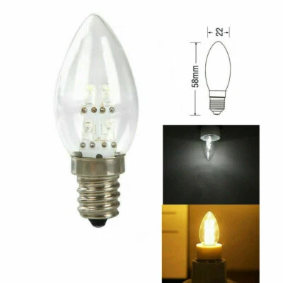 LED Candelabra Light Bulb Candle Lamp Chandelier E12 Light 10W Equivalent Lamps - Image 1 of 4