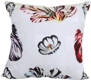 MISSONI  HOME CUSHION COVER 16x16" GLOSSY LUREX FLANDRE JAMESTOWN 100 - Picture 1 of 8