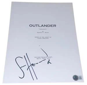 Sam Heughan Signed Autograph Outlander "Pilot" TV Full Episode Script Beckett NY - Picture 1 of 2