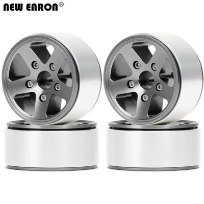 Aluminium 1.9" 5 Spoke Beadlock Wheel Rim for RC 1/10 Axial SCX10 90046 D90 TRX4 - Image 1 of 4