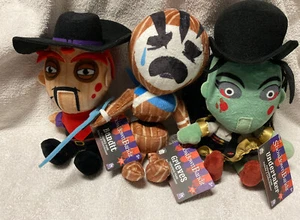In Hand Set Of 3 Showdown Bandit Plush Dolls Grieves Miss Undertaker Phatmojo - Picture 1 of 10