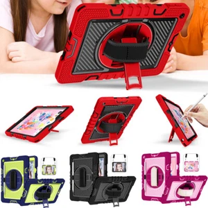 Shockproof Case for Apple iPad 9th 8th 7th 6/ 5th Generation with Shoulder Strap - Picture 1 of 36