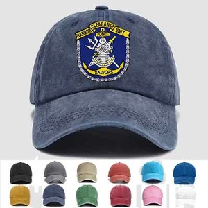 Custom Embroidered Hat Naval Harbor Clearance Unit One, Veteran Cap, Gift Idea - Picture 1 of 7